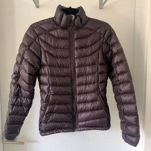 EMS/Eastern Mountain Sports Woman Down Puffer Jacket - purple XS